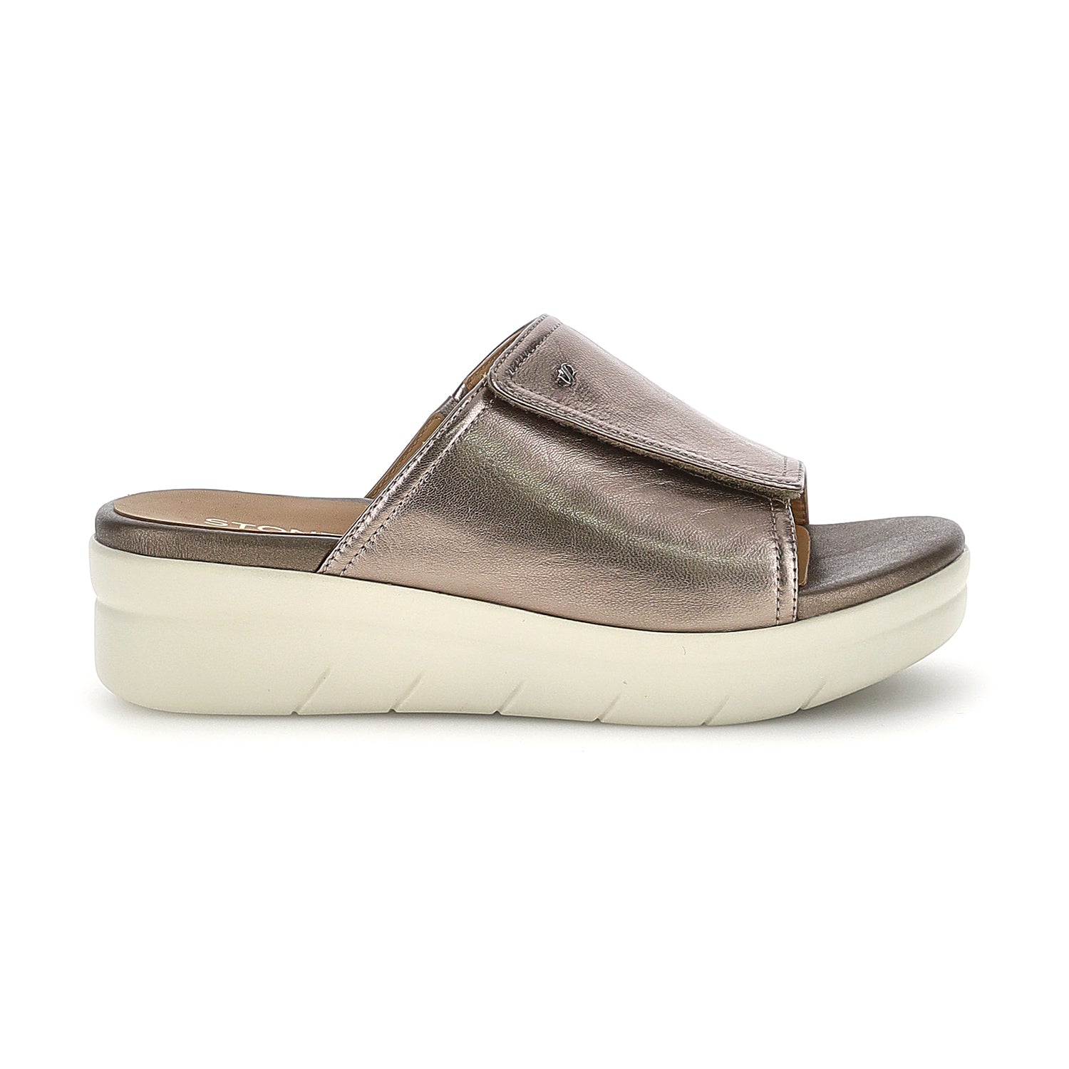 DONNA SANDALI CON ZEPPA AQUA 33 ORO 223655 Z00 01