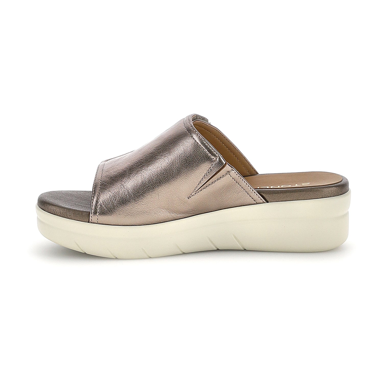 DONNA SANDALI CON ZEPPA AQUA 33 ORO 223655 Z00 03