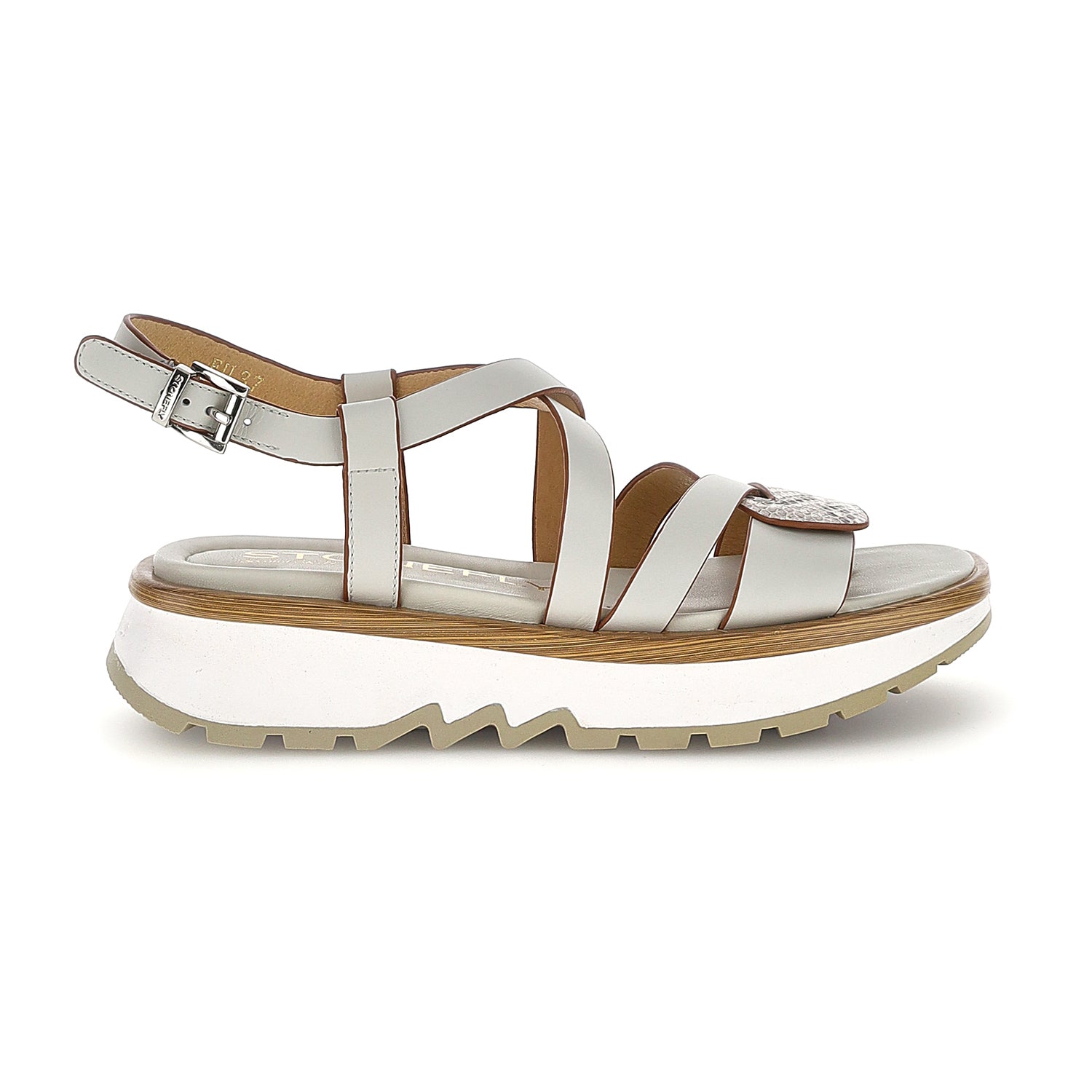 DONNA SANDALI CON ZEPPA STAR 9 BIANCO 223692 151 01
