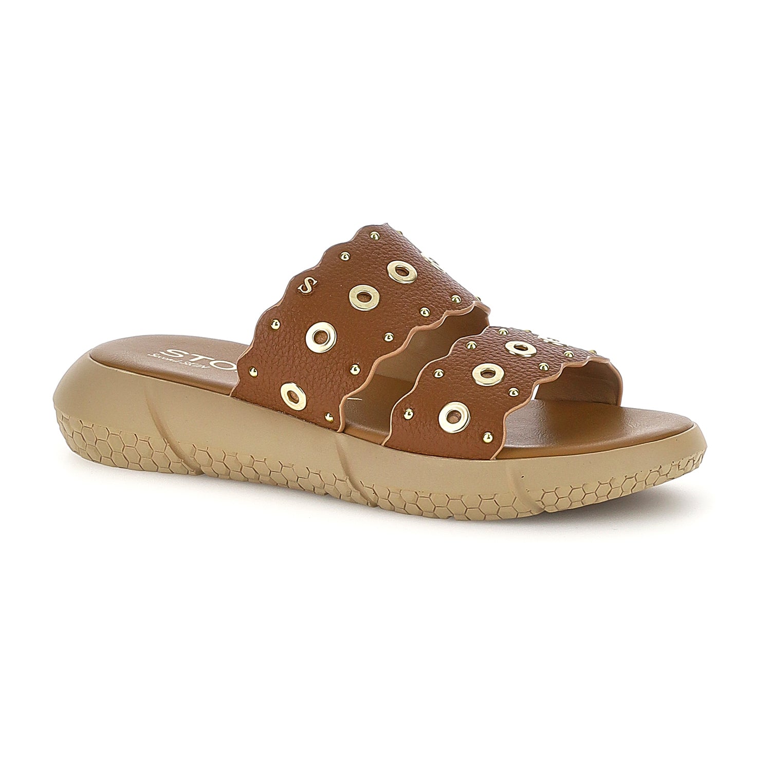 DONNA SANDALI ZOE 4 MARRONE 223709 5G7 02