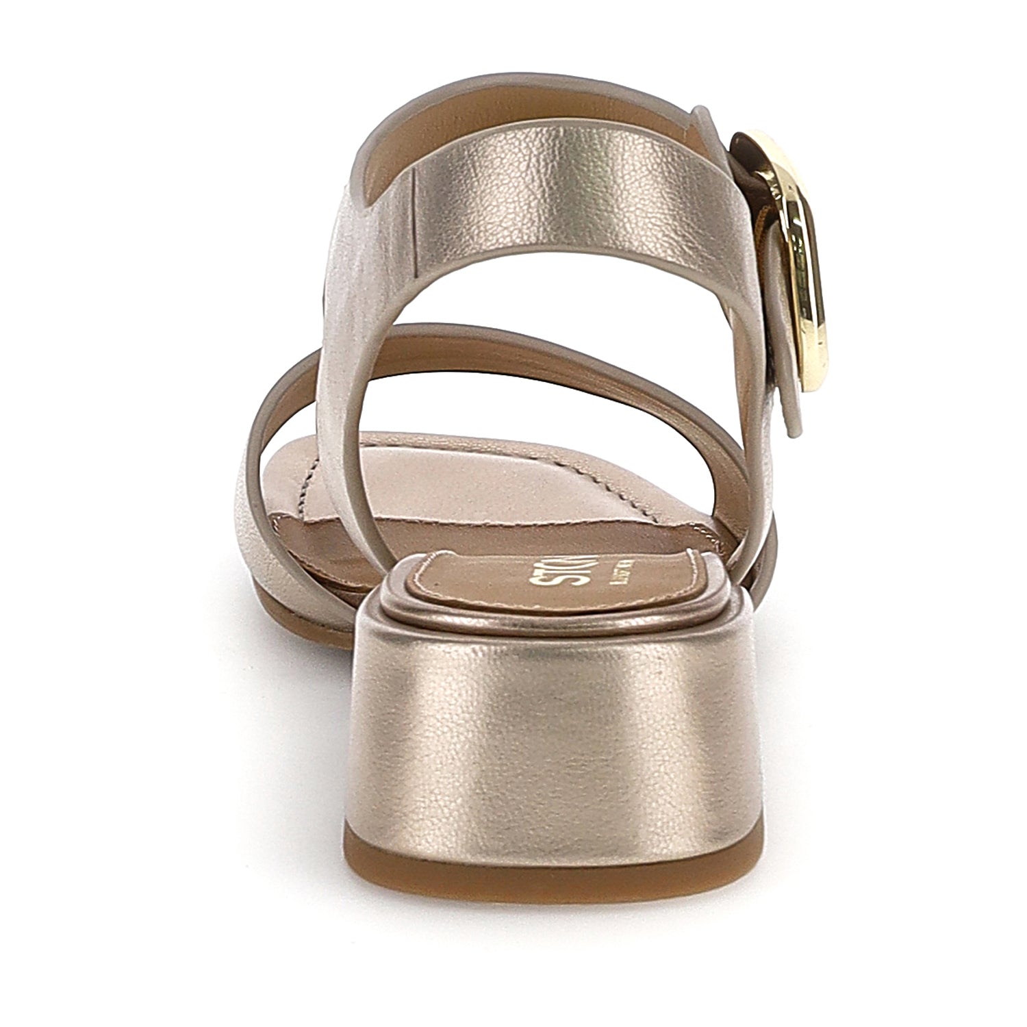 DONNA SANDALI CON TACCO KARA 4 ORO 223711 I89 05