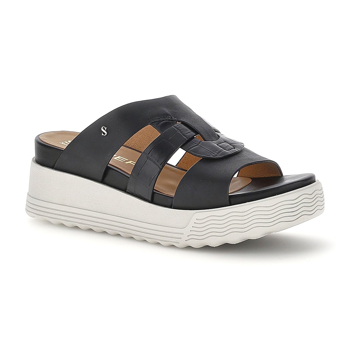 DONNA SANDALI CON ZEPPA PARKY 35 NERO 223715 000 02