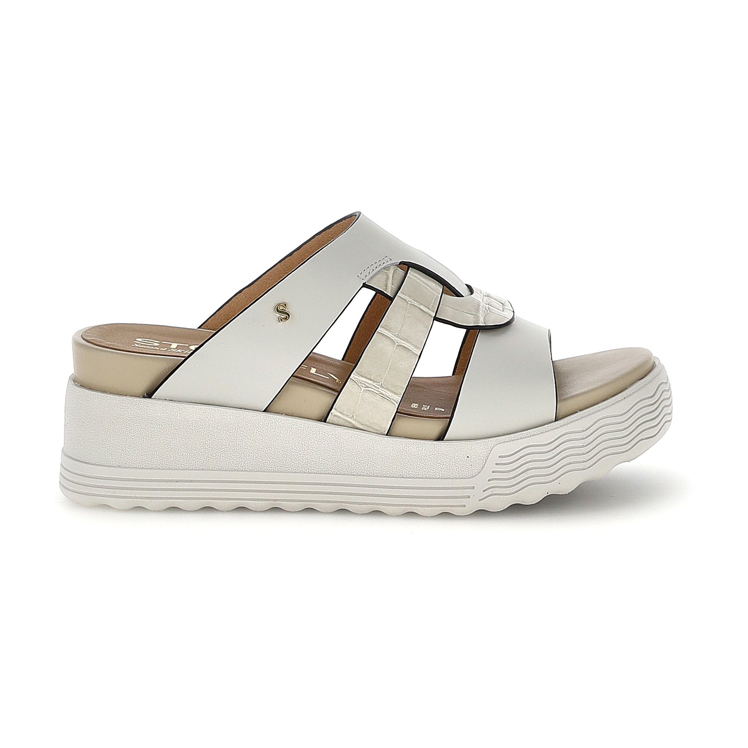 DONNA SANDALI CON ZEPPA PARKY 35 BIANCO 223715 151 01