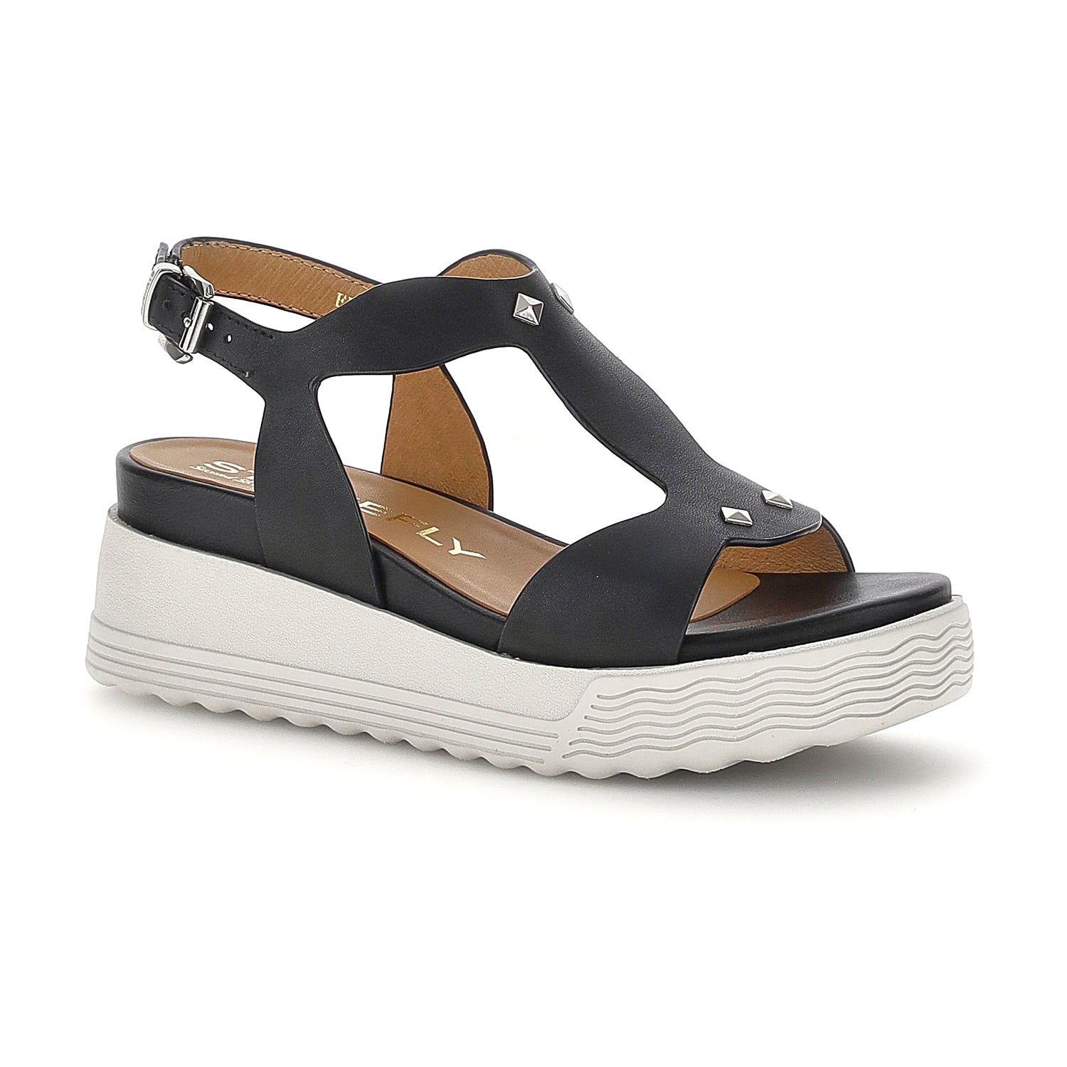 DONNA SANDALI CON ZEPPA PARKY 36 NERO 223717 000 02