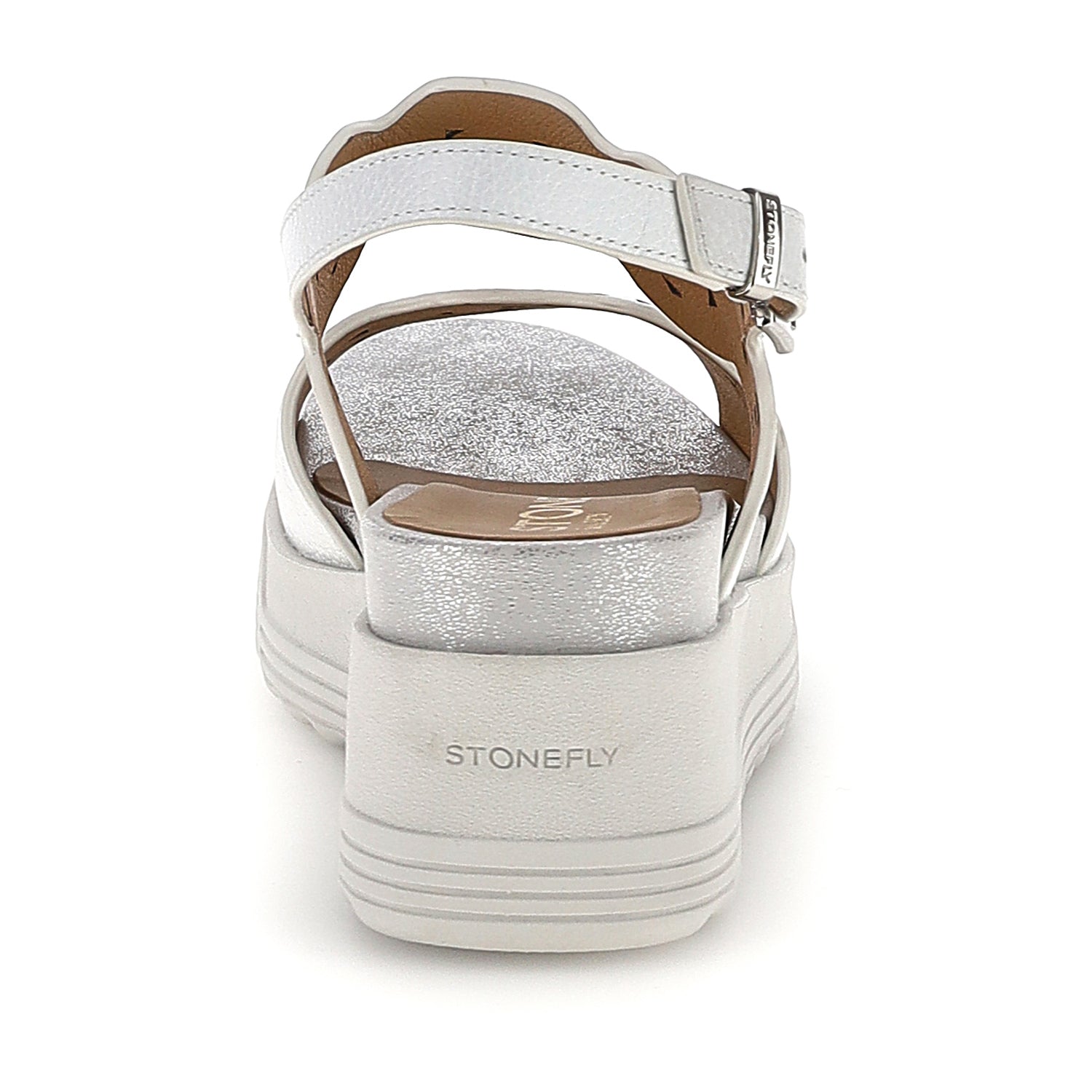 DONNA SANDALI CON ZEPPA PARKY 37 BIANCO 223718 010 05