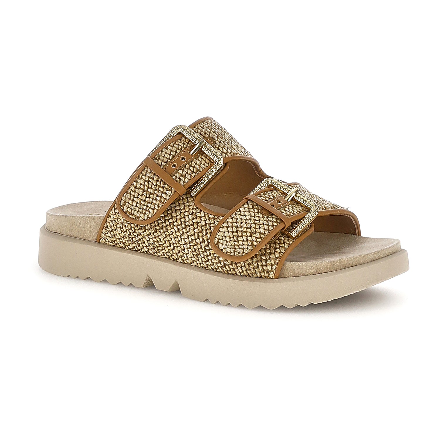 DONNA SANDALI CON ZEPPA RIVA 18 MARRONE 223726 013 02