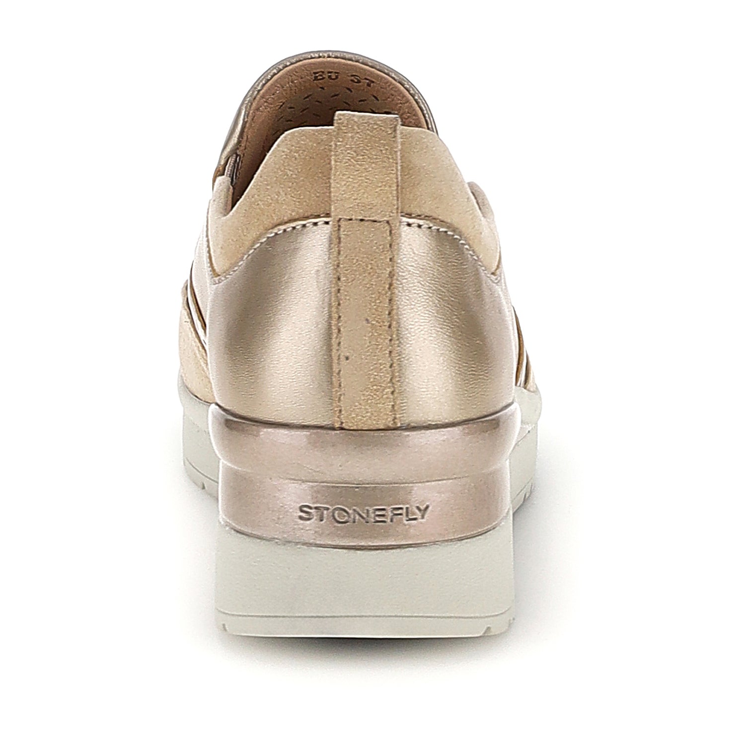 DONNA SCARPE SLIP ON CREAM 67 ORO 223733 I89 05