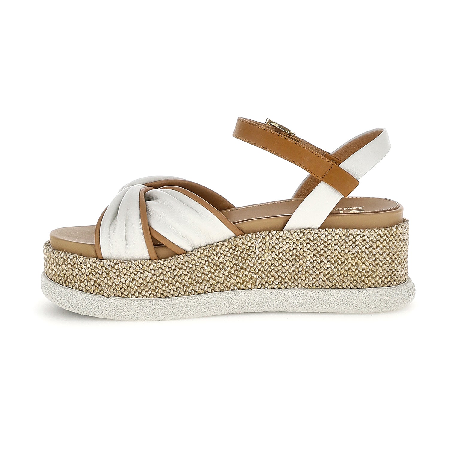 DONNA SANDALI CON ZEPPA ARIANNA 2 BEIGE 223735 EHB 03