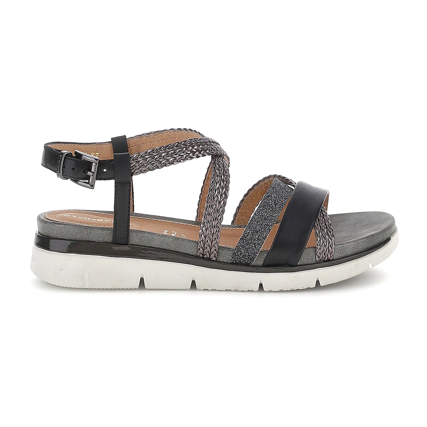 DONNA SANDALI ELODY 28 MARRONE SCURO 223748 1ZO 01