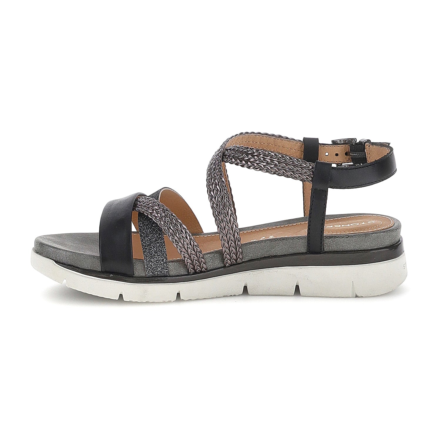 DONNA SANDALI ELODY 28 MARRONE SCURO 223748 1ZO 03