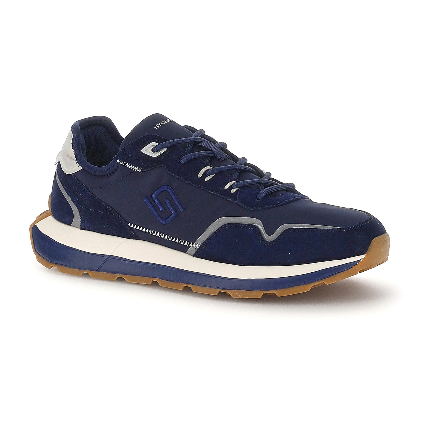 UOMO SCARPE ALLACCIATE SOFTSPACE 1 BLU 223829 EK3 02