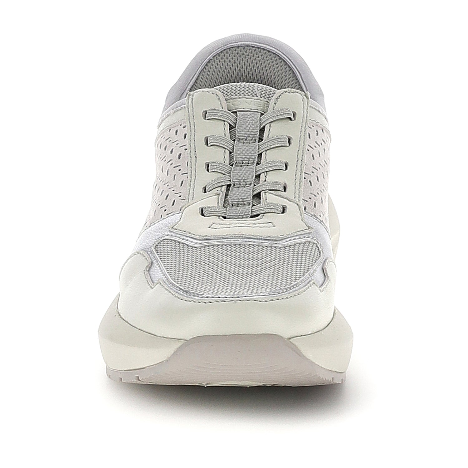 DONNA SCARPE ALLACCIATE TWINS 10 GRIGIO CHIARO 223843 EL4 04