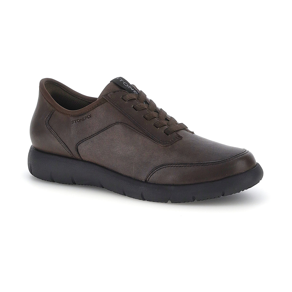 UOMO SCARPE ALLACCIATE STREAM 48 MARRONE SCURO 224012 5HD 02