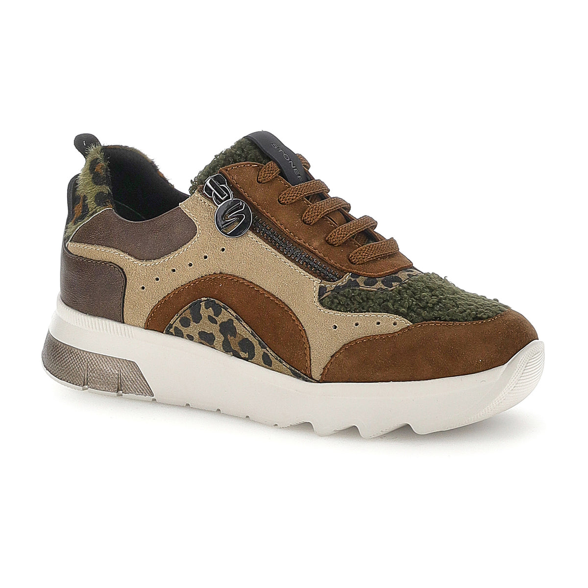 DONNA SCARPE ALLACCIATE SPOCK 53 BEIGE 224148 EXR 02