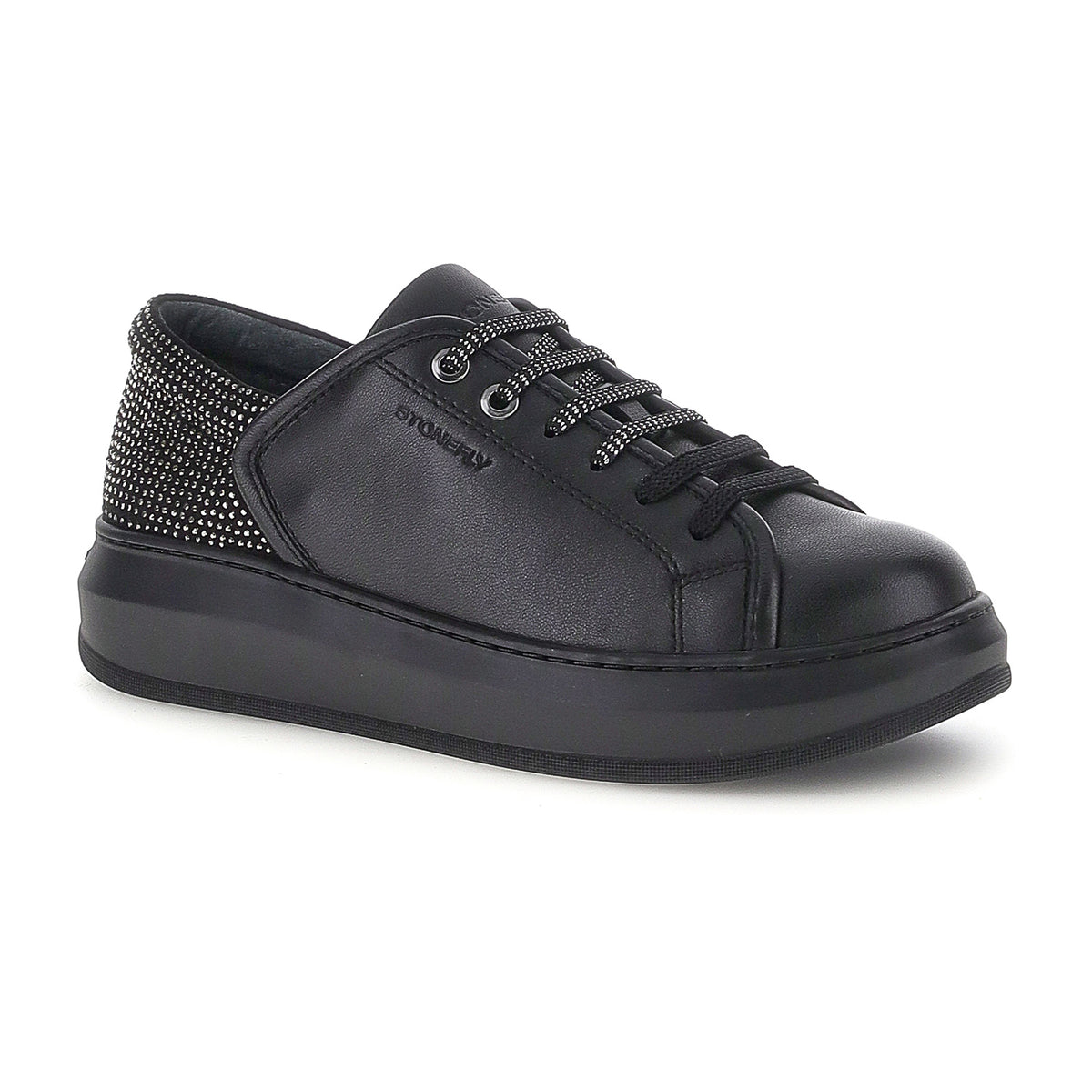 DONNA SCARPE ALLACCIATE CLIO 1 NERO 224153 000 02