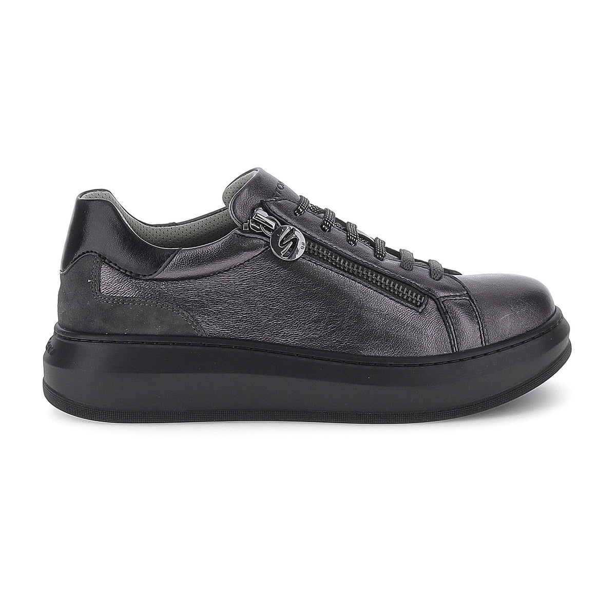 DONNA SCARPE ALLACCIATE CLIO 3 GRIGIO SCURO 224159 EY1 01