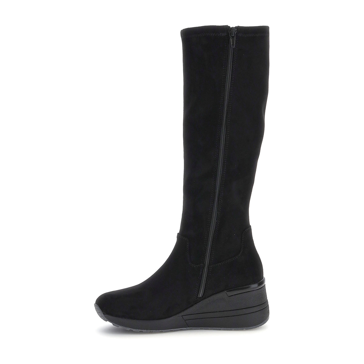 DONNA STIVALI AL GINOCCHIO MINA 8 NERO 224207 000 03