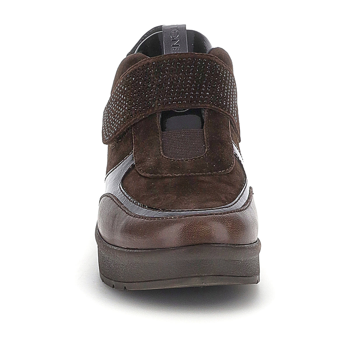 DONNA SCARPE CON STRAPPI CREAM 68 MARRONE SCURO 224211 BL2 04