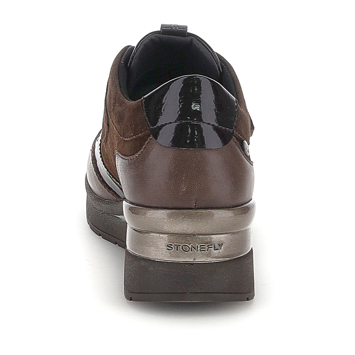 DONNA SCARPE CON STRAPPI CREAM 68 MARRONE SCURO 224211 BL2 05