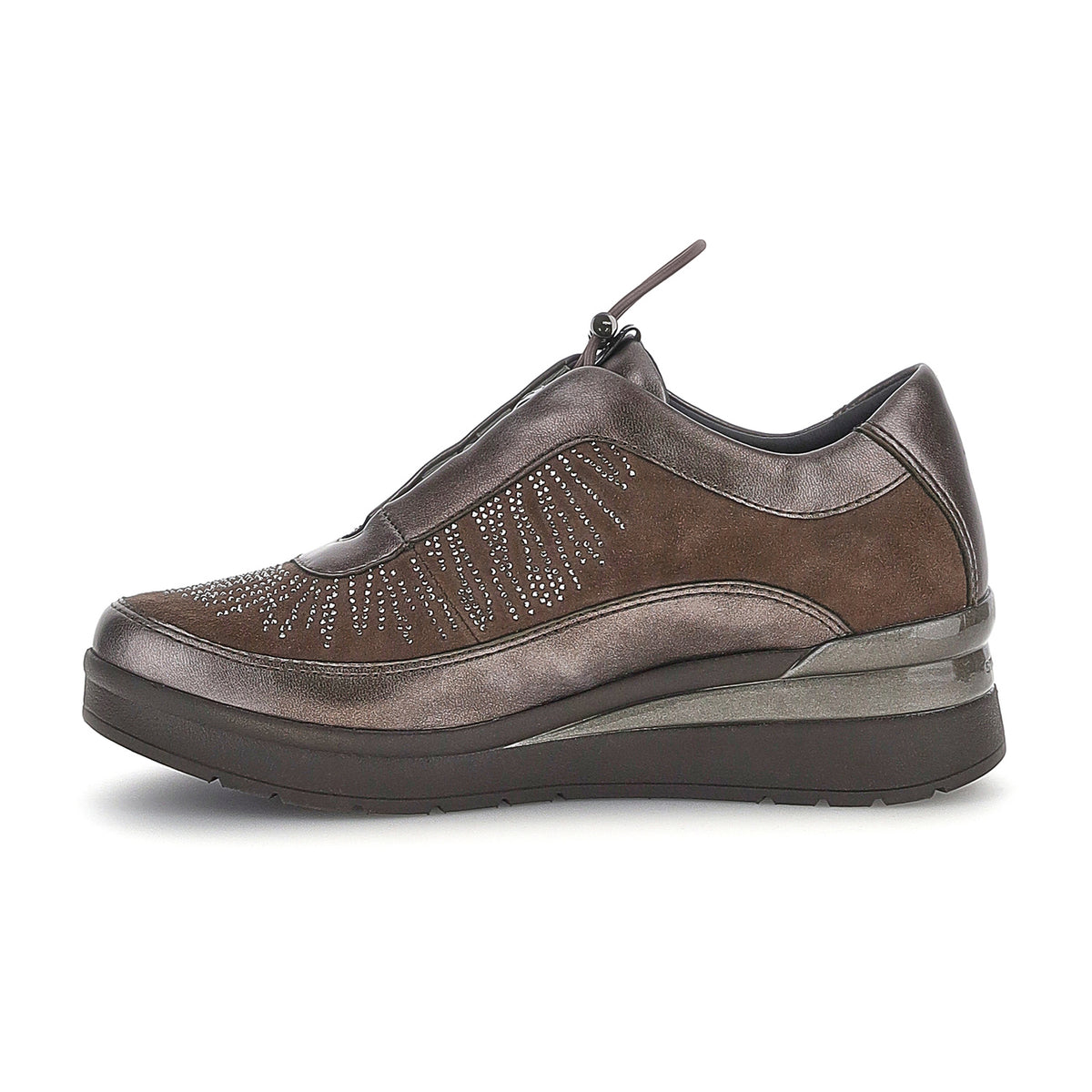 DONNA SCARPE SLIP ON CREAM 70 GRIGIO 224215 EZI 03