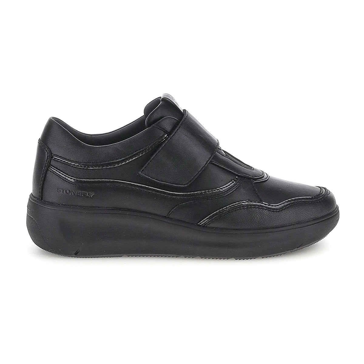 DONNA SCARPE CON STRAPPI ROCK 42 NERO 224255 000 01