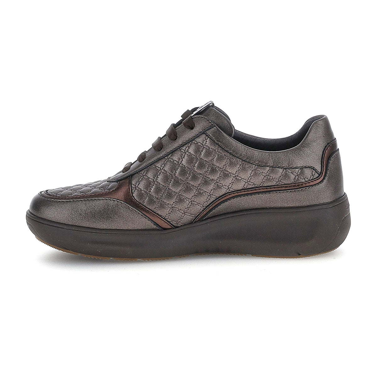 DONNA SCARPE ALLACCIATE ROCK 36 MARRONE SCURO 224264 410 03