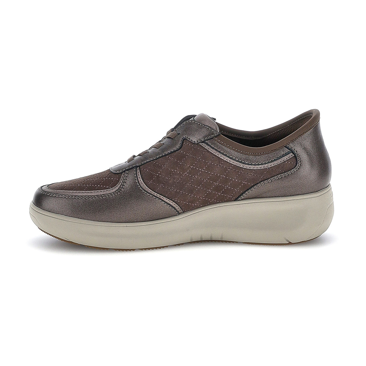DONNA SCARPE ALLACCIATE ROCK 37 GRIGIO 224265 EWS 03