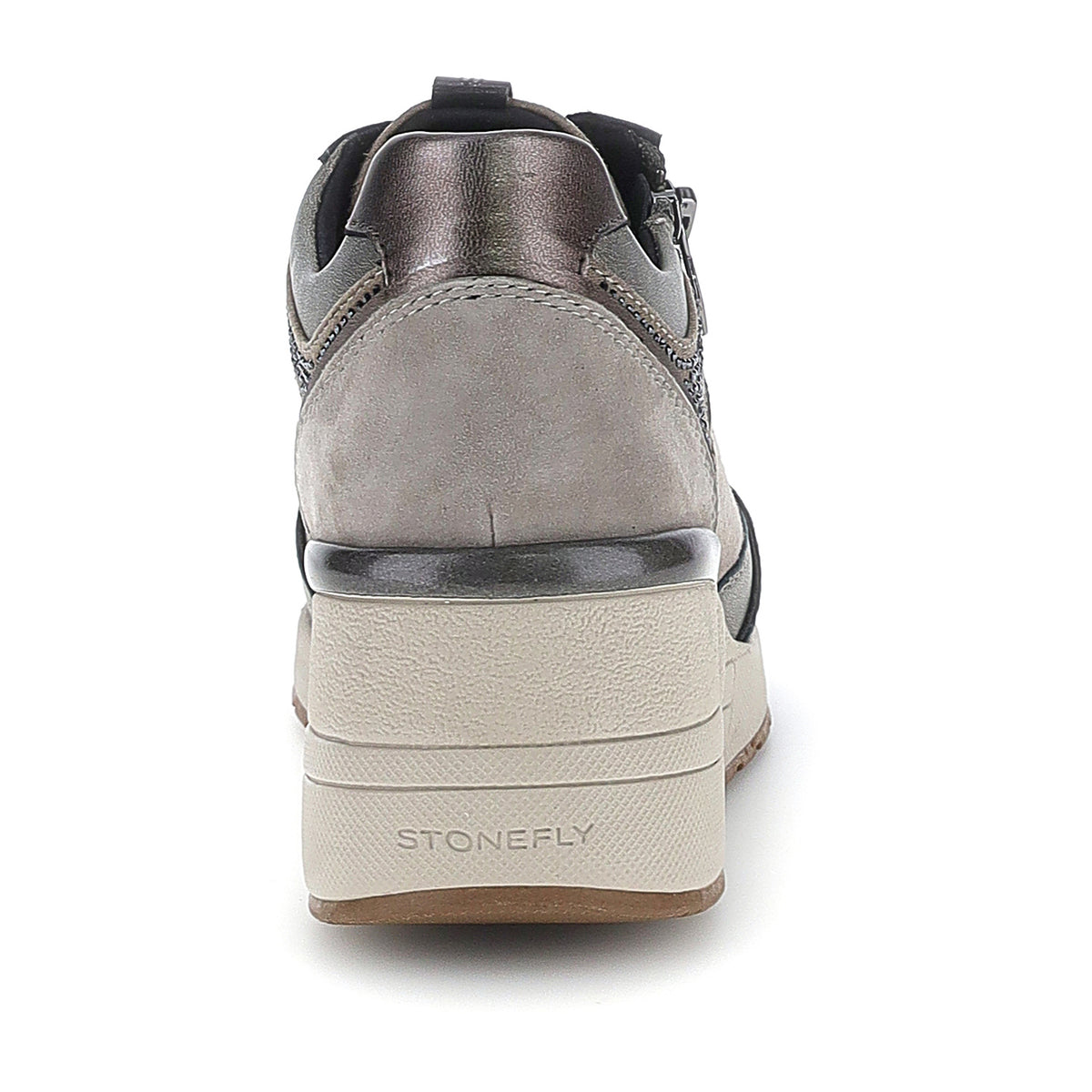 DONNA SCARPE ALLACCIATE MINA 1 GRIGIO CHIARO 224273 DY9 05