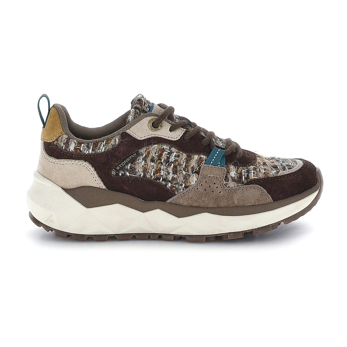 DONNA SCARPE ALLACCIATE FUJI W 1 MARRONE 224405 F9J 01